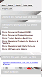 Mobile Screenshot of buyrhino3d.com